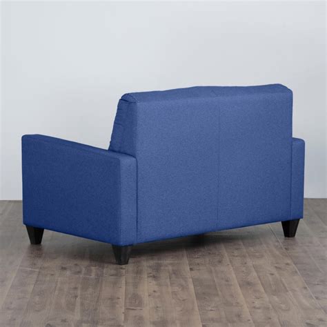 Buy Helios Clary Nxt Fabric 3+2 Seater Sofa Set - Blue from Home Centre ...