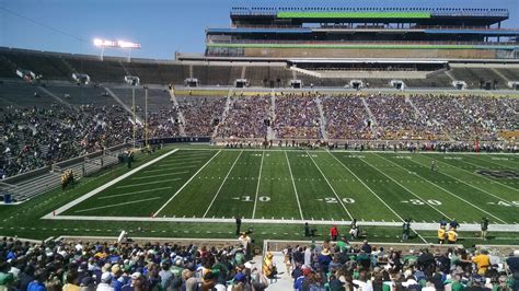 Notre Dame Football Stadium Seating Chart Rows | Cabinets Matttroy