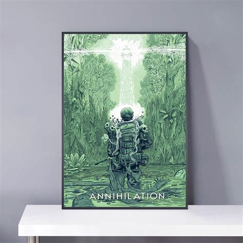 Annihilation Movie Poster, PVC Package Waterproof Canvas Wall Art Gift ...