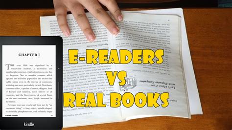 E-readers VS Real Books! - YouTube