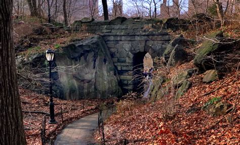 The iconic Ramble Rock, tucked against the southeast corner of the ...