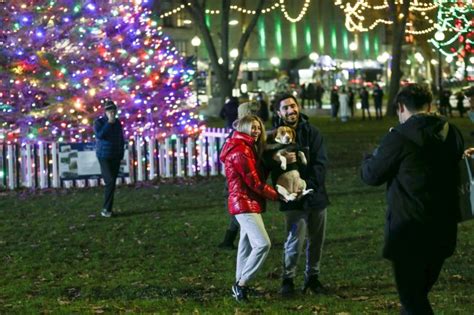 Annual Christmas Tree Lighting on Boston Common – Boston Herald