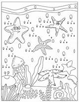 Starfish Under The Sea coloring Page  Download Print Or Color Online sketch template