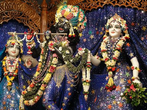 Sridham Mayapur Darshan of Sri Radha Madhava : Krishna