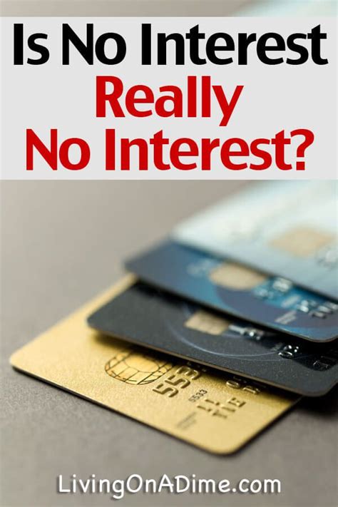 No Interest Credit - Is No Interest REALLY No Interest? | Interest calculator, Credit cards debt ...