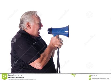 Coach yelling instructions stock image. Image of protestor - 86535143