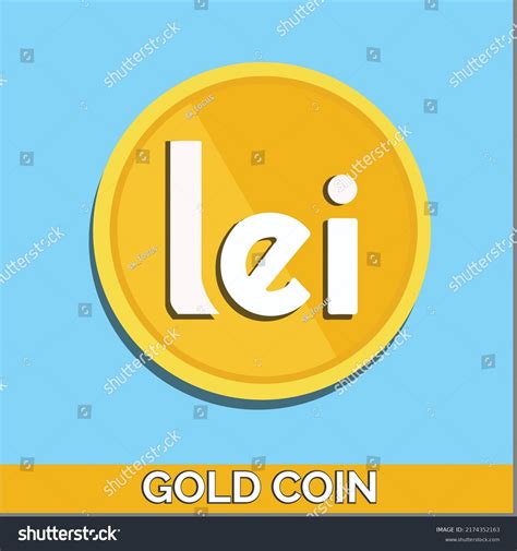 Leu Gold Coins Romanian Money Symbol Stock Vector (Royalty Free) 2174352163 | Shutterstock