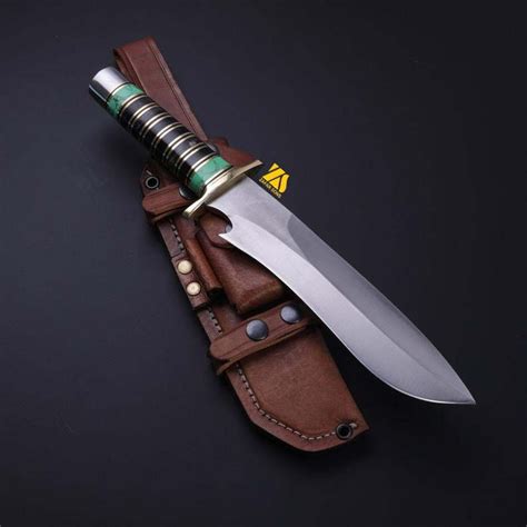 Best Custom Handmade D2 Tool Steel Hunting BOWIE Knife | Etsy