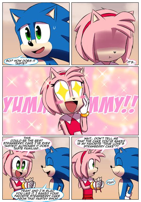 Sonic Movie Comic: A Cake For Amy Rose (2/3) by Jame5rheneaZ on DeviantArt