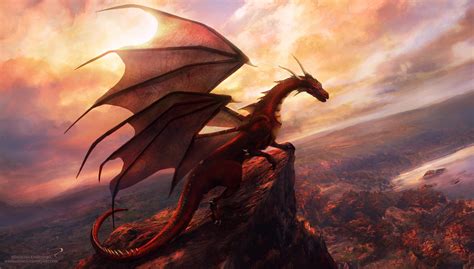 Red dragon by KiraraDesign on DeviantArt