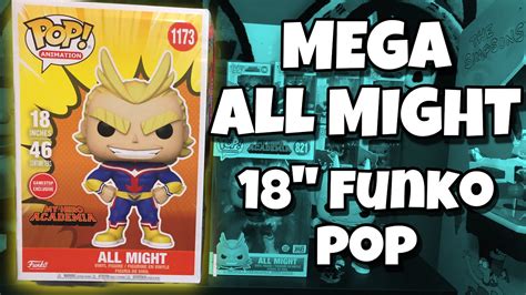 BIGGEST Funko Pop in my collection! | Mega All Might Funko Pop - YouTube