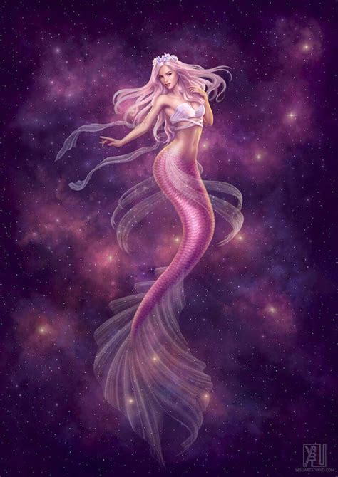 ArtStation - The Mermaid Zodiac: Virgo, Yasushi Matsuoka | Sereia ...