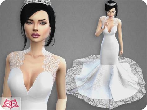 Colores Urbanos' Wedding Dress 8 RECOLOR 2 (Needs mesh) | Sims 4 ...