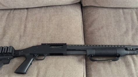 Mossberg 500 Tactical 12 Gauge Shotgun for Home Defense - YouTube