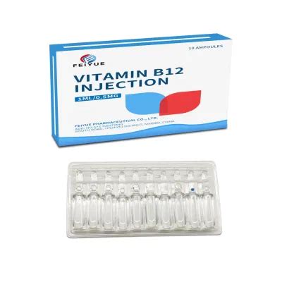 GMP China Vitamin B12 Injection, Megaloblastic Anemia, Adjuvant Treatment of Neuritis. - China ...