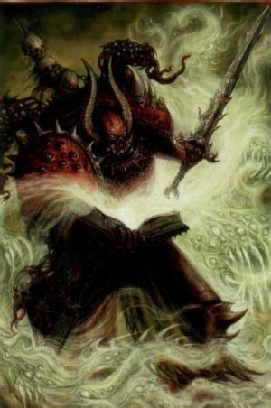 Chaos Sorcerer - Warhammer 40k - Lexicanum