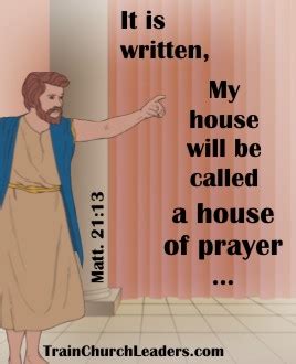 A House of Prayer? - Implications for the Church?