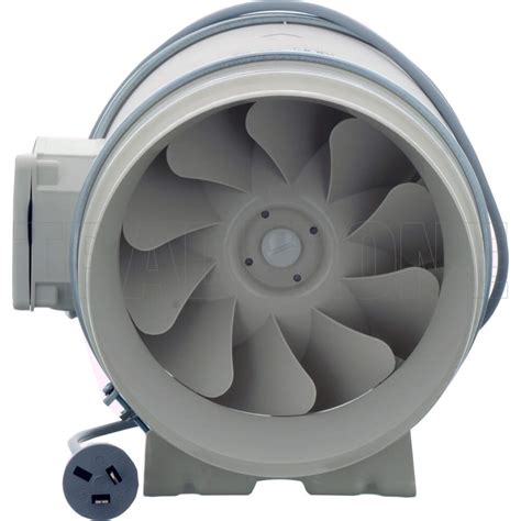 Fantech 200mm Inline Fan - TD-800/200N - Inline Exhaust Fans - 15028