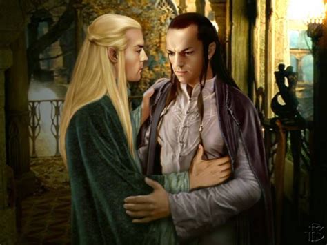 Elrond and Glorfindel | Glorfindel, The hobbit, Lotr