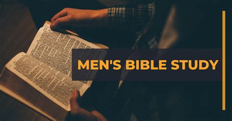 Men's Bible Study | Men's Ministry | Lambrick Park Church