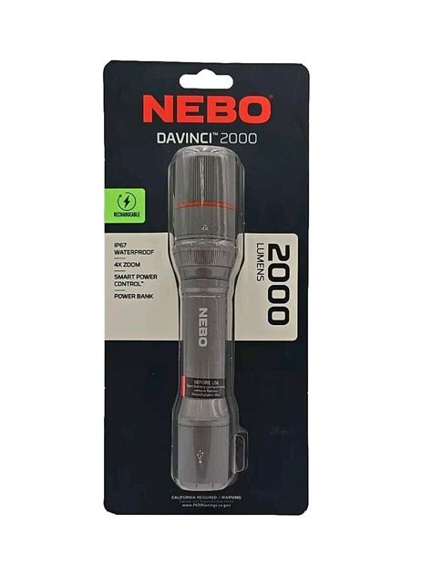 NEBO FLASHLIGHT BATTERY