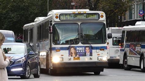 MTA NYCT Bus: 1999 New Flyer D60HF #1016 M14D Bus at 8th Ave - YouTube