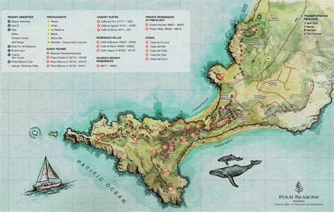 Resort Map | Four Seasons Resort Costa Rica at Peninsula Papagayo | Costa Rica