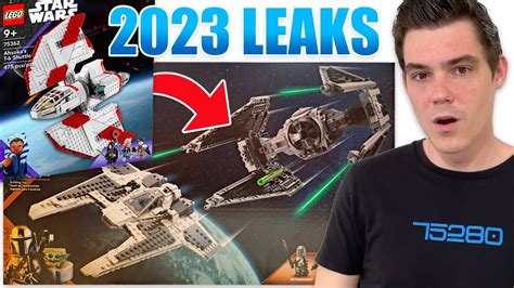 LEAKED LEGO Star Wars 2023 TIE INTERCEPTOR vs Mandalorian Fang! + Ahsoka's | Brick Finds & Flips