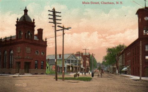 Old Pictures of Columbia County NY: Main Street, Chatham NY