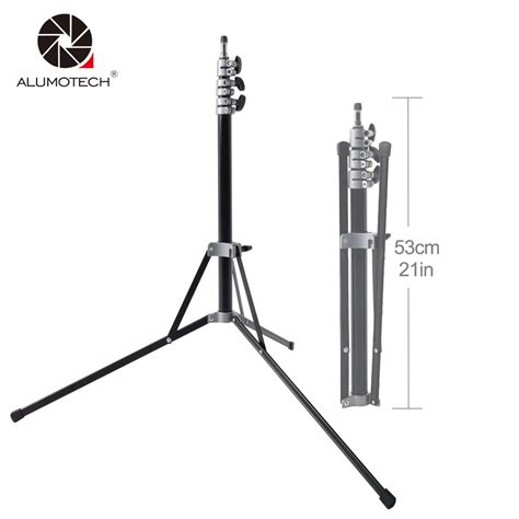 ALUMOTECH New Tripod Lightweight and Portable 7 Feet/210CM Light Stand Photo Video Studio ...