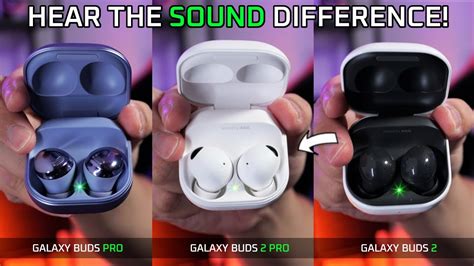 Samsung Galaxy Buds 2 Pro vs Buds Pro vs Buds 2 SOUND Comparison 🔥 - YouTube