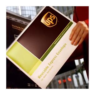 UPS Reusable Express Envelope - COOL HUNTING®