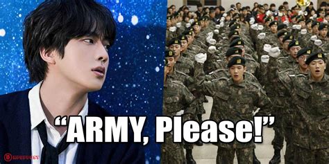 BTS Jin Military Enlistment & Discharge Date REVEALED with A Special Request! - KPOPPOST