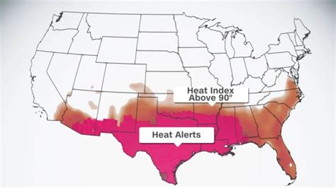 Map reveals Texas’s unbearable heat could spread across the south: ‘There’s no break’