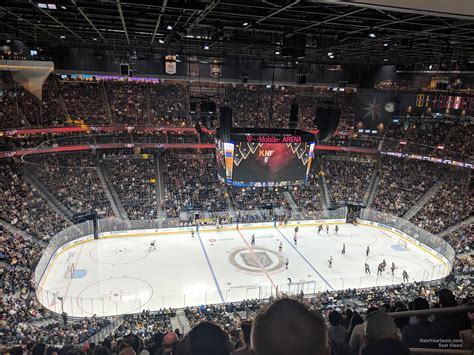 Section 221 at T-Mobile Arena - Vegas Golden Knights - RateYourSeats.com