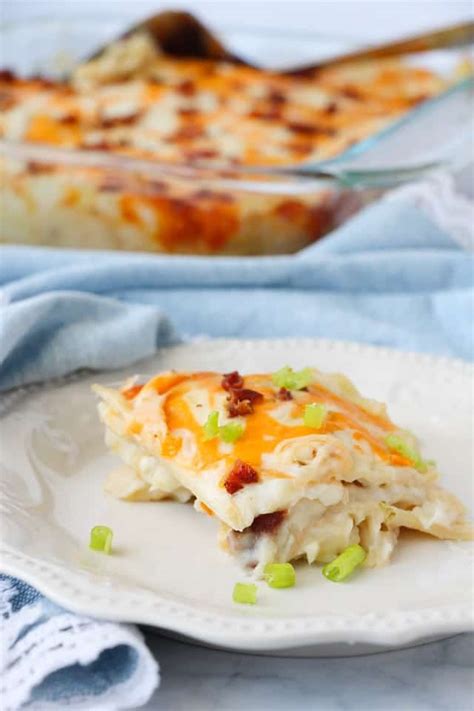 Pierogi Lasagna - Moore or Less Cooking