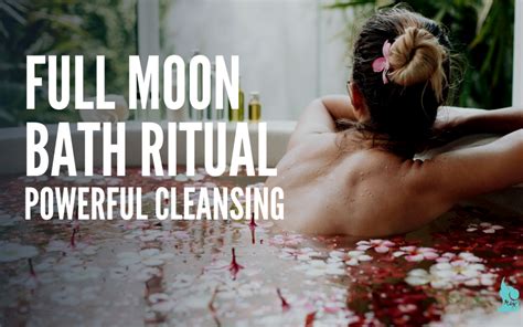 Creating a Powerful Full Moon Bath Ritual - the remote yogi