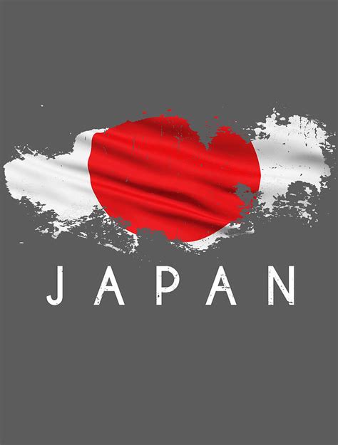 Japan Flag For Men Women Kids - Fan Culture Japanese Digital Art by ...