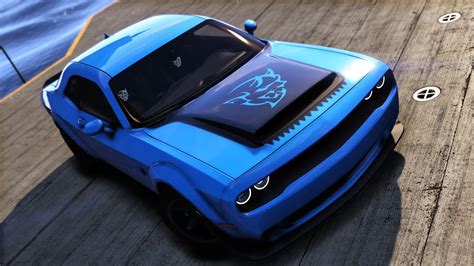 Dodge Demon Hood Vinyl [8k] - GTA5-Mods.com