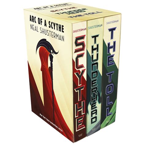 Arc of a Scythe Trilogy 3 Books Box Set Collection by Neal Shusterman (Scythe, Thunderhead & The ...