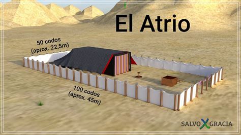 Descripción del Tabernáculo - 07 - El Atrio - YouTube