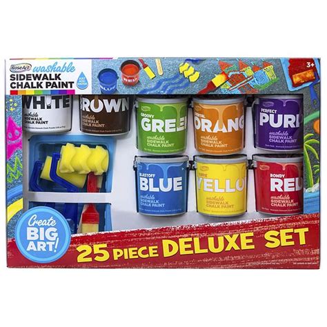 Cra-Z-Art Sidewalk Chalk Paint 8-Piece Super Set