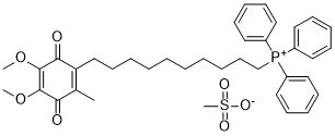 Mitoquinone mesylate (MitoQ10 mesylate) | CAS 845959-50-4 | AbMole BioScience | Mitoquinone ...