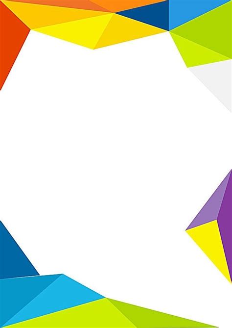 Simple Color Three Dimensional Geometric Background Creative. #backgrounddesi… | Graphic design ...