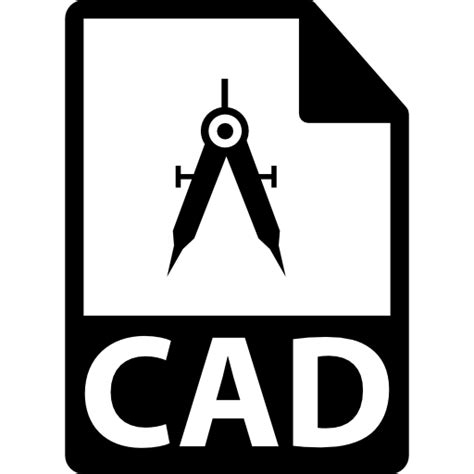 Cad símbolo formato de archivo | Icono Gratis