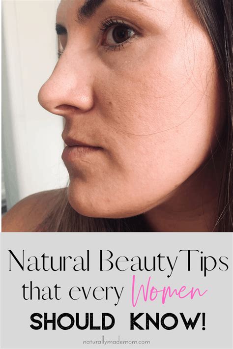 10 Natural Beauty Tips for a Smooth and Glowing Face - Naturally Made Mom