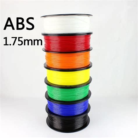 3D Printer Filament ABS Plastic 1.75mm 1kg 1.75 MM 7 Colors ...