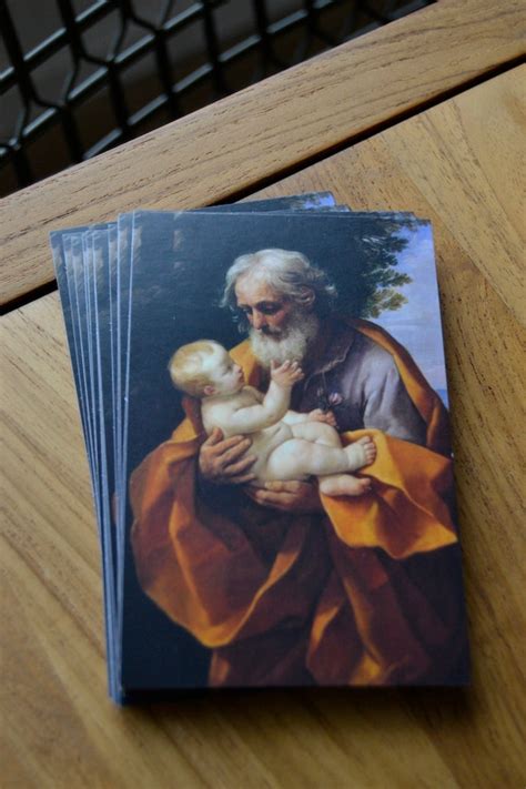 An Ancient Prayer to St Joseph Holy Card Short Catholic - Etsy