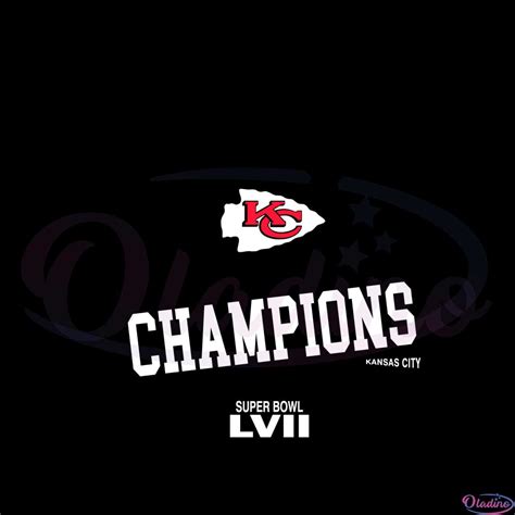 Kansas City Chiefs Super Bowl Lvii Champions Super Bowl Champions Svg