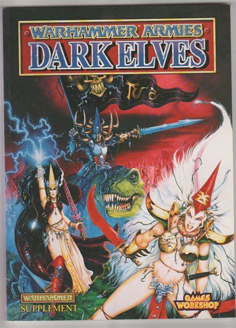 1995 Warhammer Army Codex: Dark Elves. NM. Games Workshop | Etsy | Dark ...